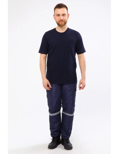 Pique Weave Polo Neck T-shirt | %100 Cotton | Single Pocket