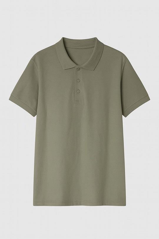 Widi Cotton Quality Polo Neck T-shirt Pique Weave | %100 Cotton 